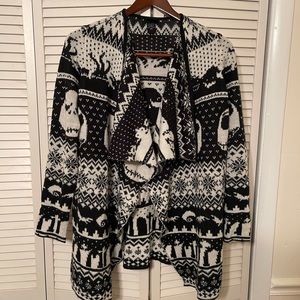 Nightmare before Christmas cardigan sweater
